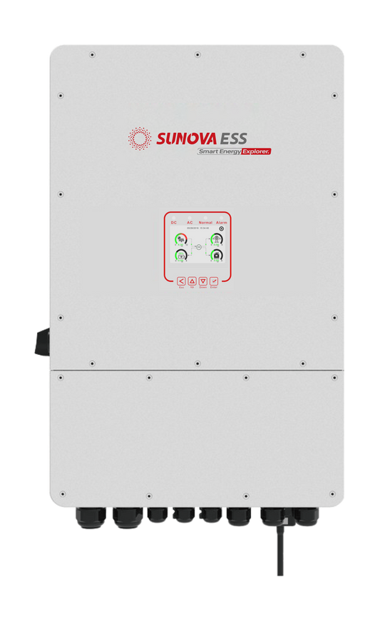 10 KW Hybrid Wechselrichter Deye Sunova mit 48V Dreiphasig